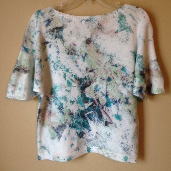 Spring Breeze Luisa Ricci Summer Sweater Top Made in Italy Medium - Picture 2 of 6